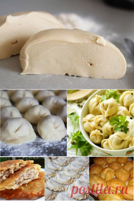 Эластичное, податливое… Вкуснейшее заварное тесто для вареников, пельменей, чебуреков — Вкусные рецепты