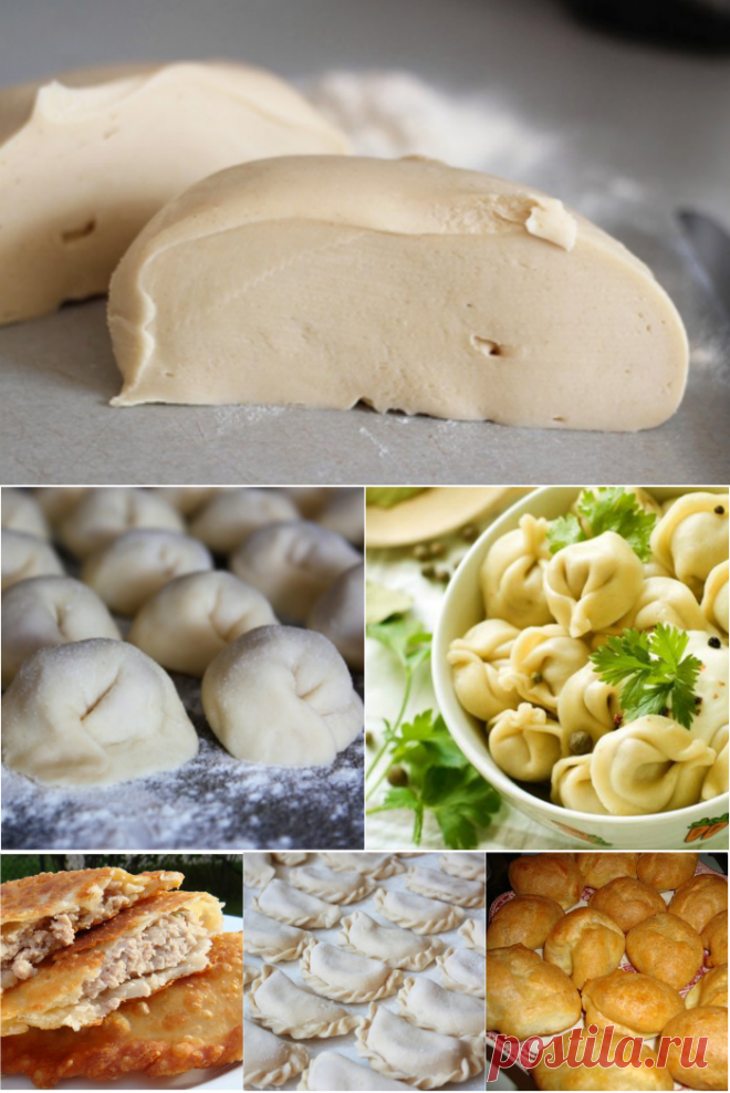 Эластичное, податливое… Вкуснейшее заварное тесто для вареников, пельменей, чебуреков — Вкусные рецепты