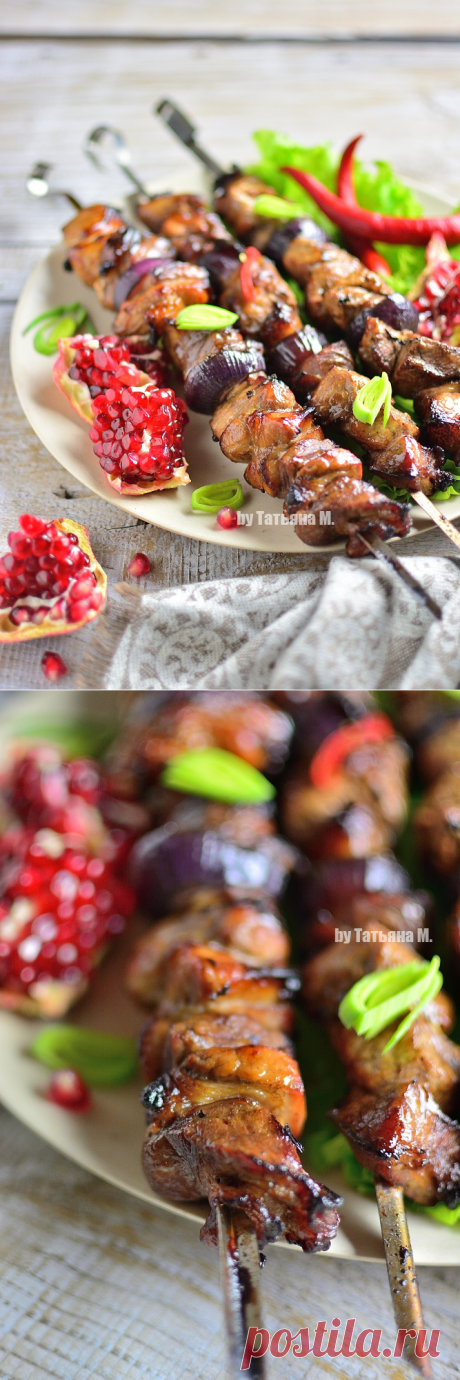 Шашлык из свиной лопатки | Кулинарный блог Татьяны М.