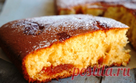 Пирог «Минутка» вкусный и очень простой. Готовлю на завтрак к чаю