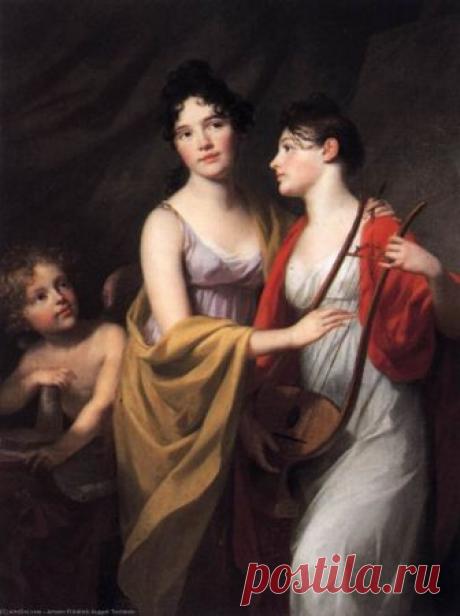 Тишбейн, Иоганн Фридрих Аугуст (1750 — 1812) | Женский портрет