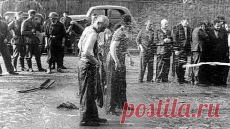 Мужество честного взгляда 27 июня 1941 года литовские националисты в Каунасе устроили показательную расправу над евреями в автобусном гараже товарищества «Летукис» в центре гор