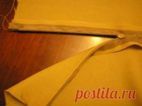 Молния потайная и обычная... как вшить лучше?