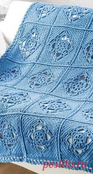 УЗОР ДЛЯ ПЛЕДА.