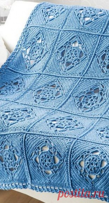 УЗОР ДЛЯ ПЛЕДА.