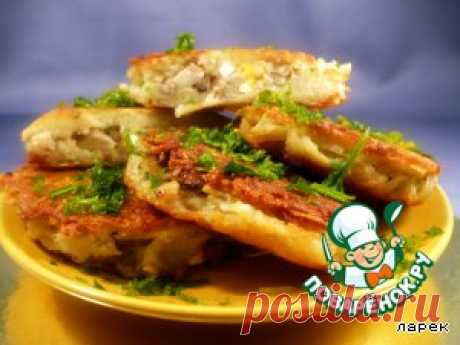 Рыбные драники - кулинарный рецепт