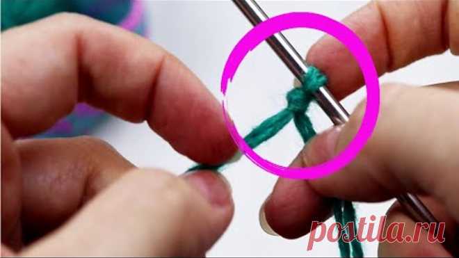 СЕКРЕТ ПРОСТ! | Ни больше, ни меньше| Длина нити при наборе петель – та, которая нужна