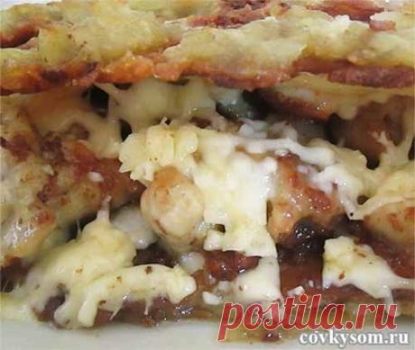 Курица с картофельной корочкой | Со вкусом