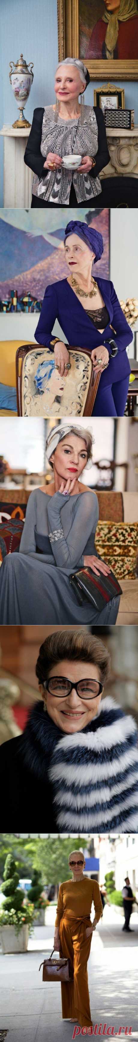 Стареть со вкусом! Стильные и элегантные женщины в возрасе | ШПИЛЬКИ