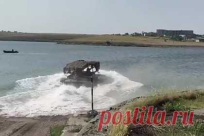 Главную особенность БМП-3 показали на видео
