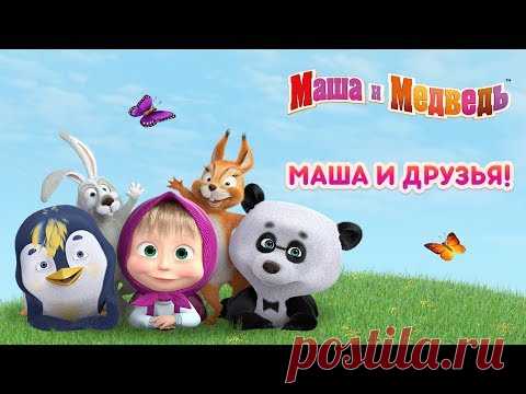 Маша и Медведь - Маша и Друзья 🐻🐧🐼(Сборник мультфильмов)