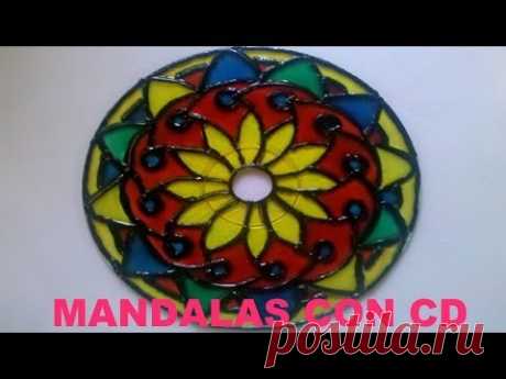 Tutorial - Cómo hacer Mandalas con CD