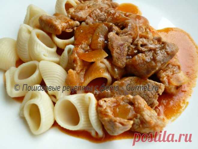 Сочная поджарка из свинины.