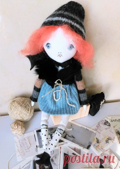 Куколка Рыжик зимний)) Маленький, рост 20 см