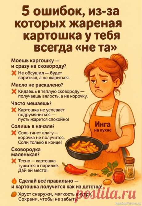 Не просто жареная картошечка! .