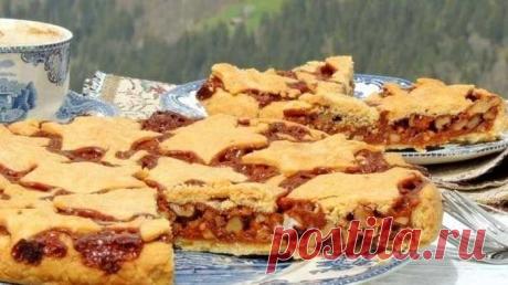 Швейцарский ореховый пирог | Рецепты &quot;Вкуснятинки&quot;