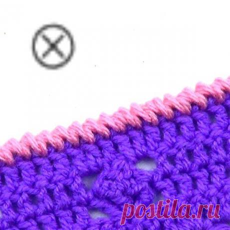 Перекрученные столбики без накида