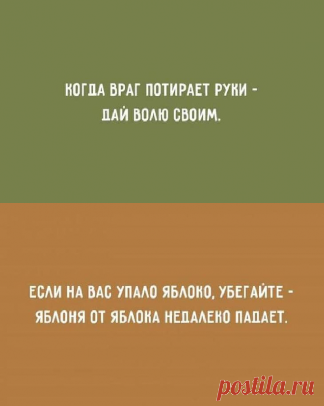 Эти открытки буквально наполнены оптимизмом и здравым сарказмом