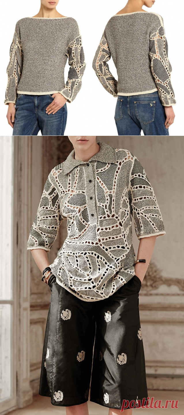 Идея переделки трикотажа и использования обрезков