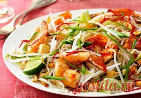 Все особенности приготовления тайландского блюда пад-тай | Вкусные рецепты