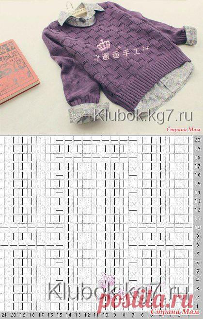 Китайский узор - проще простого! - Вязание - Страна Мам