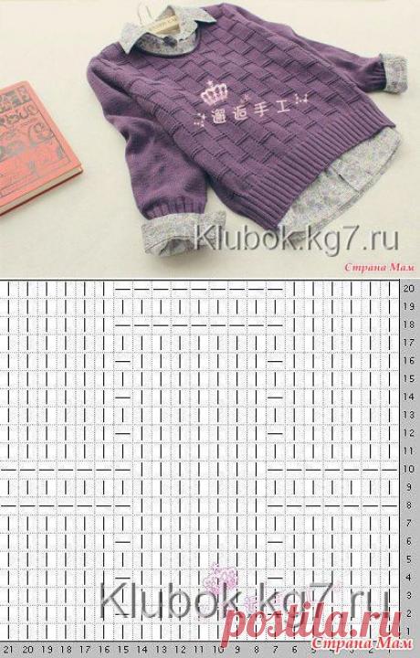 Китайский узор - проще простого! - Вязание - Страна Мам