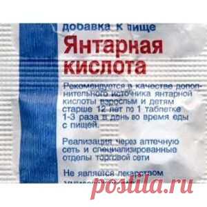 Янтарная кислота. Доказано в эксперименте — янтарная кислота продлевает жизнь. | Domosedkam.ru