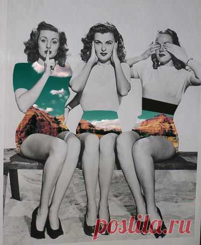 Collages par Merve Özaslan