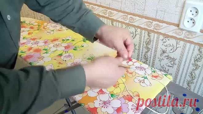 Маску медицинскую сделать за 2 минуты.