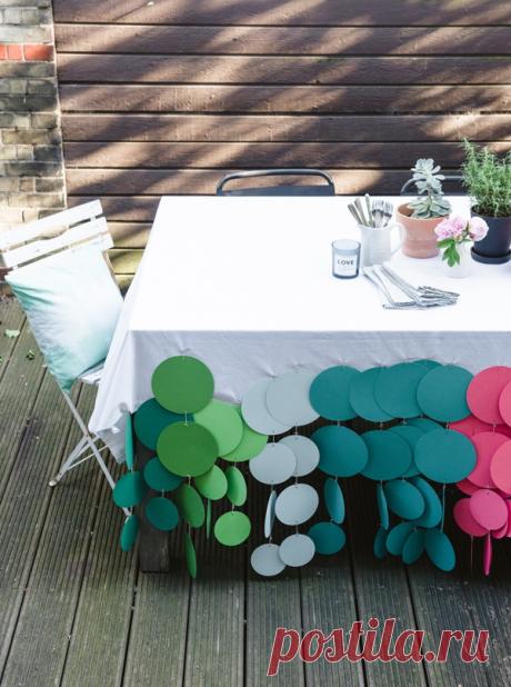 Праздничная скатерть