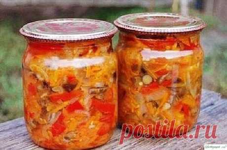 Грибная солянка на зиму