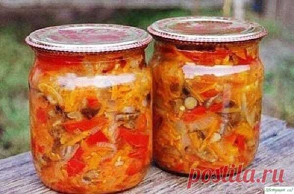 Грибная солянка на зиму