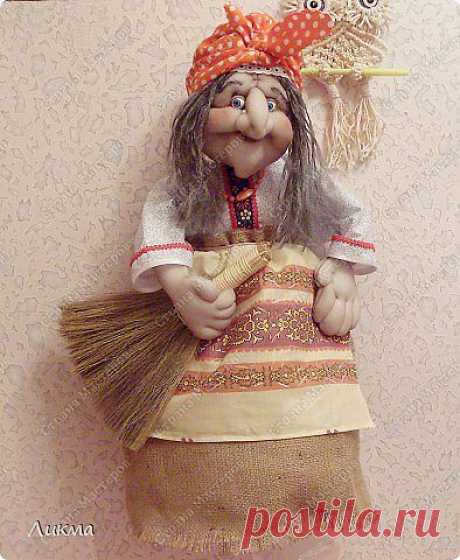 баба Яга. Кукла-домашка м.к.