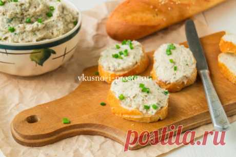 Намазка из селедки для бутербродов