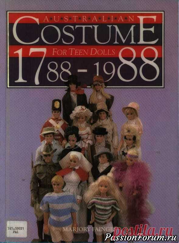 Книга костюм 1788-1988 с выкройками на Барби | Швейная мастерская