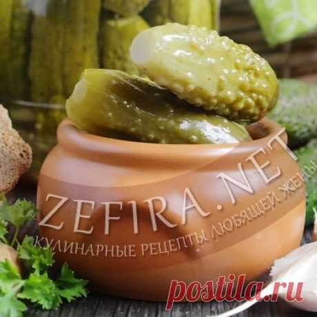 Хрустящие маринованные огурцы с лимонкой – рецепт заготовки на зиму – Кулинарные рецепты любящей жены