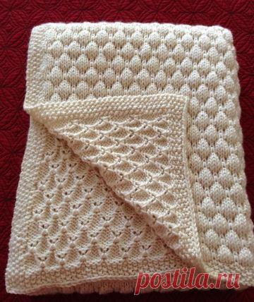 Детский плед узором Буфы