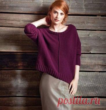 Джемпер. Спицы.