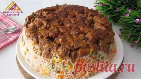 Yiyen Bir Daha İstiyor 😋 Tam Ölçülü Tane Tane Pilavıyla Etli MAKLUBE Tarifi 💯 Mutlaka Denemelisiniz