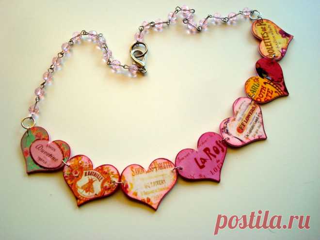 Shrink plastic necklace | Flickr - Photo Sharing!