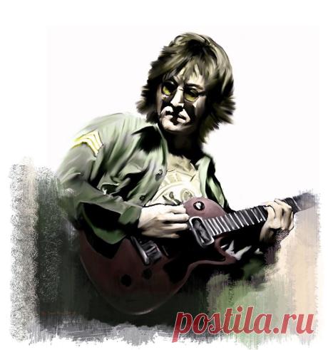 Instant Karma  John Lennon by Iconic Images Art Gallery David Pucciarelli Instant Karma  John Lennon Painting by Iconic Images Art Gallery David Pucciarelli