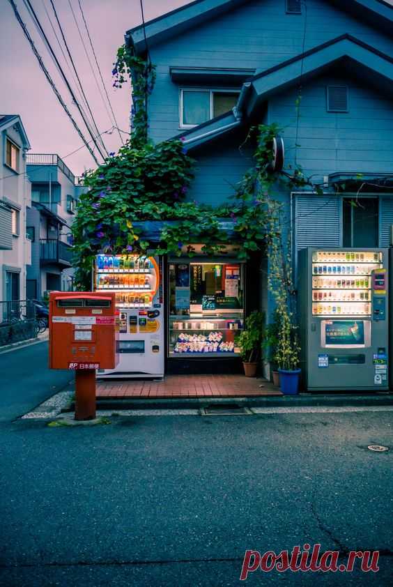 Kanagawa - I like the randomness of the vending machines in a quite neighbourhood. Wish we had that in my country.  |  Pinterest • Всемирный каталог идей