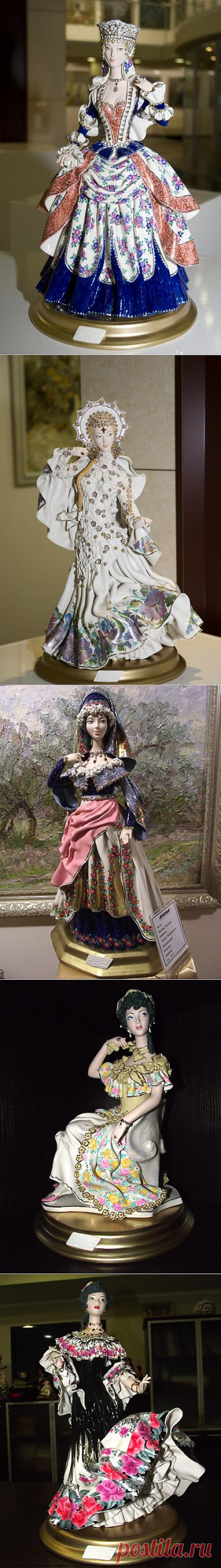 КОЛЛЕКЦИОННЫЕ ФАРФОРОВЫЕ КУКЛЫ ТАТЬЯНЫ ЖУКОВОЙ.