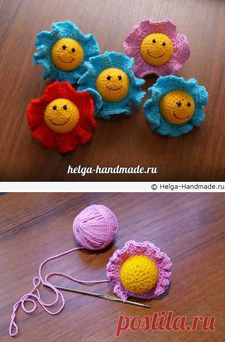 Вязанная погремушка своими руками, мастер-класс | helga-handmade.ru