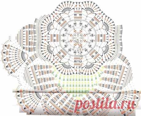 Блузка "Венеция".Авторская работа Елены Сидельниковой.
