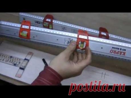 Мебельные технологии. Приспособления для разметки деталей  1