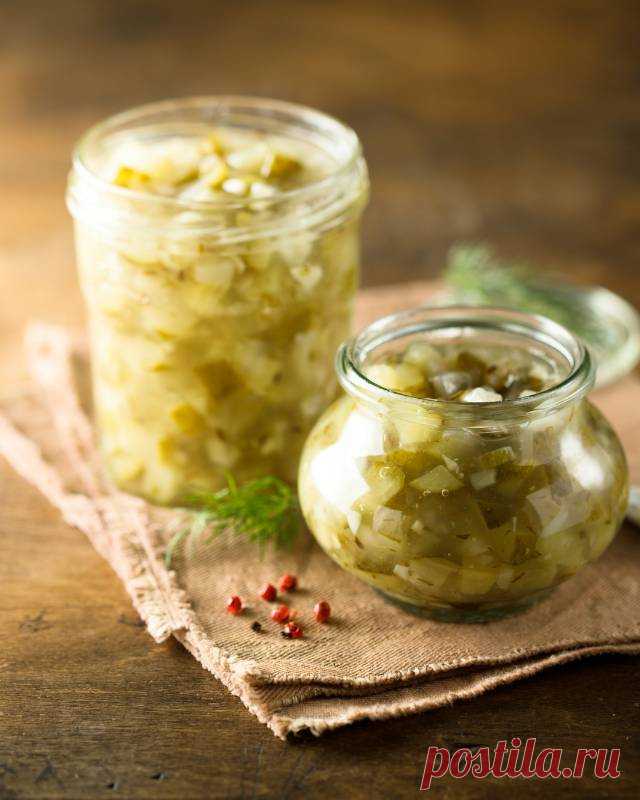 Салат из огурцов с луком и маслом на зиму