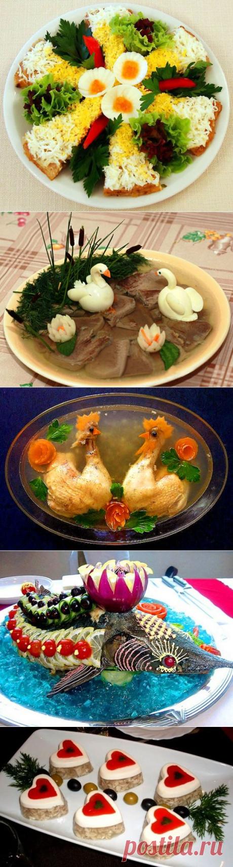 ПРАЗДНИЧНЫЕ БЛЮДА ПОДБОРКА.  / Болталка / Кулинария