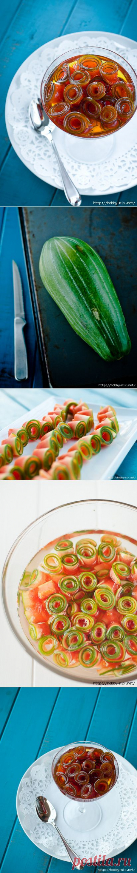 Papaya Rolls- красивое варенье из папайи.