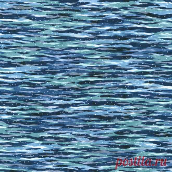 North American Wildlife 3 Blue Nightfall Sky Nature Robert Kaufman Fabrics #6401